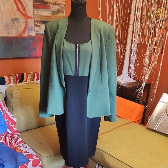 Nine West Jackets & Blazers - Nine West Green Blazer Suit Jacket Professional